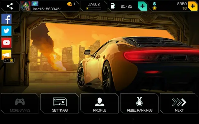 Cyberline Racing android App screenshot 5